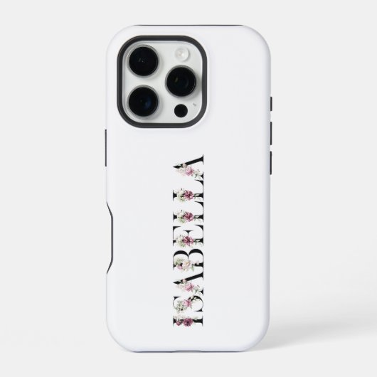 Coque iPhone 16 Pro Nom Isabella (Verso)