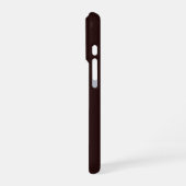 Coque iPhone 16 Pro Nom monogramme noir or (Côté gauche)