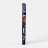 Coque iPhone 16 Pro "Nuit des champignons psychédéliques (Côté droit)