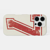Coque iPhone 16 Pro numéro sept chanceux (Verso Horizontal)