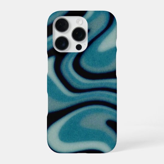 Coque iPhone 16 Pro Ocean Waves (Verso)