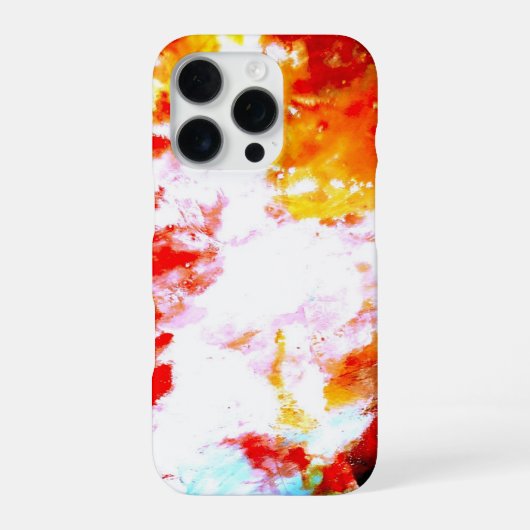 Coque iPhone 16 Pro Œuvre d'art abstraite créative (Verso)
