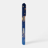 Coque iPhone 16 Pro Paillettes dorées et scintillements (Côté droit)