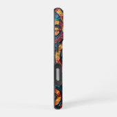 Coque iPhone 16 Pro Paisley Psychedelique (Côté droit)