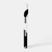 Coque iPhone 16 Pro Panda noir et blanc (Côté droit)