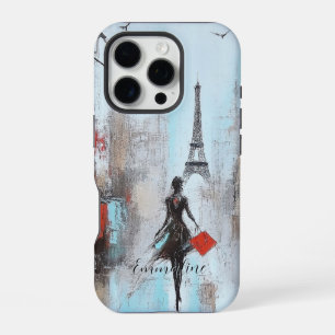 Coque iPhone 16 Pro Paris Bound Woman