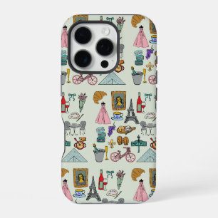 Coque iPhone 16 Pro Paris romantique
