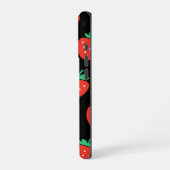Coque iPhone 16 Pro pattern strawberries (Côté gauche)