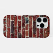 Coque iPhone 16 Pro Patters de Brick Wall Cool Texture (Verso Horizontal)
