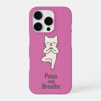 Coque iPhone 16 Pro Pattes et Respirez