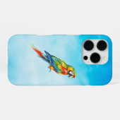 Coque iPhone 16 Pro Perroquet (Verso Horizontal)