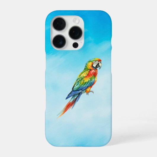 Coque iPhone 16 Pro Perroquet (Verso)