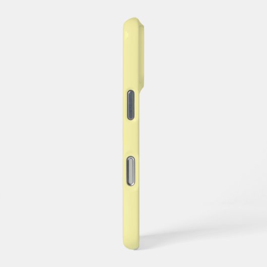 Coque iPhone 16 Pro Personalized Light yellow iPhone Case with Custom (Côté droit)