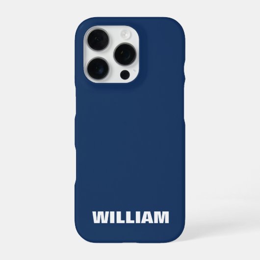 Coque iPhone 16 Pro Personalized Pastel blue iPhone Case with Custom (Verso)