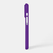 Coque iPhone 16 Pro Personalized Purple iPhone Case with Custom (Côté gauche)