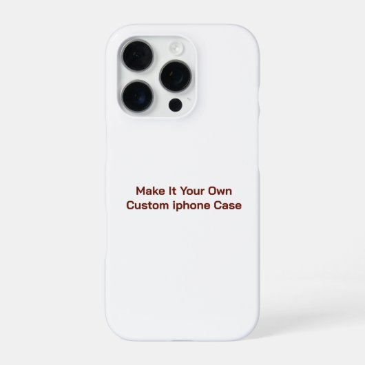 Coque iPhone 16 Pro Personnalisé  (Verso)