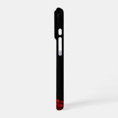 Coque iPhone 16 Pro Petit dragon rouge (Côté gauche)