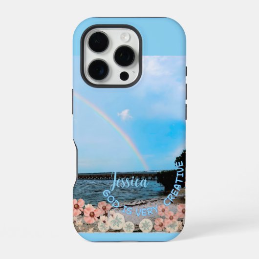 Coque iPhone 16 Pro Phone Case I phone " God is very Creative (Verso)