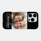 Coque iPhone 16 Pro Photo de l'année de création de grand-mère personn (Verso Horizontal)