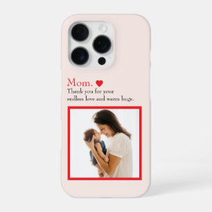 Coque iPhone 16 Pro Photo "Maman" personnalisée Boîtier de téléphone a