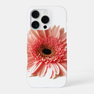 Coque iPhone 16 Pro Photographie de gerbera rose frais