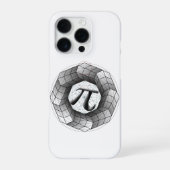 Coque iPhone 16 Pro Pi Symbole-, coque iphone d'illusion optique pour  (Verso)
