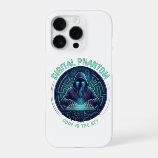 Coque iPhone 16 Pro Pirate Informatique (Verso)