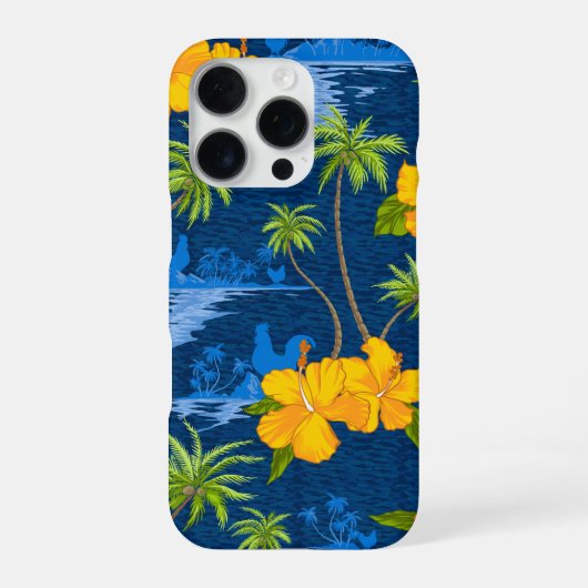 Coque iPhone 16 Pro Plage de Lumahai cachée d'Hawaï (Verso)
