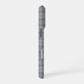Coque iPhone 16 Pro Plat gris foncé et gris doux (Côté droit)