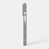 Coque iPhone 16 Pro Plat gris foncé et gris doux (Côté gauche)