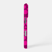 Coque iPhone 16 Pro Pois rose Crimson (Côté droit)