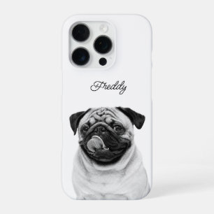 Coque iPhone 16 Pro Portrait de compagnie personnalisé   Télécharger p