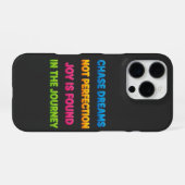 Coque iPhone 16 Pro Poursuivre les rêves (Verso Horizontal)