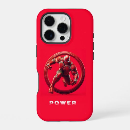 Coque iPhone 16 Pro Poussée de puissance (Verso)