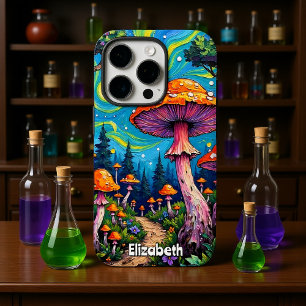 Coque iPhone 16 Pro Prairie Champignon Fantaisiste