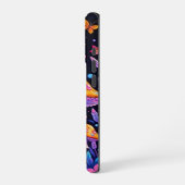 Coque iPhone 16 Pro Pré de champignons cosmiques (Côté gauche)