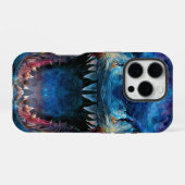 Coque iPhone 16 Pro Primal Power 011 – Mégalodon (Verso Horizontal)