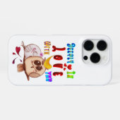Coque iPhone 16 Pro Profondément En Amour Avec Toi (Verso Horizontal)
