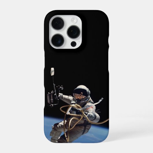 Coque iPhone 16 Pro Promenade spatiale d'astronaute (Verso)