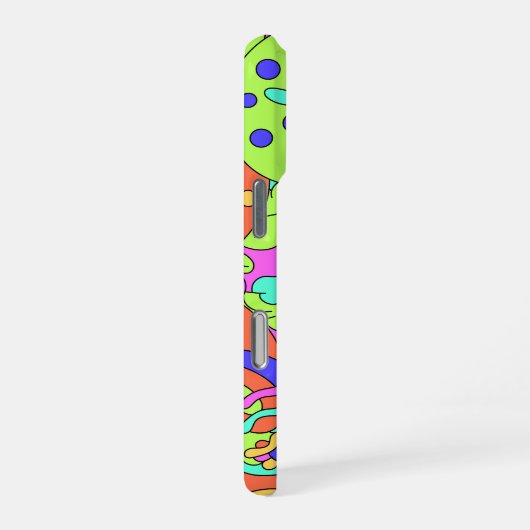 Coque iPhone 16 Pro Psychédélique Différents Visages Téléphone Case (Côté droit)