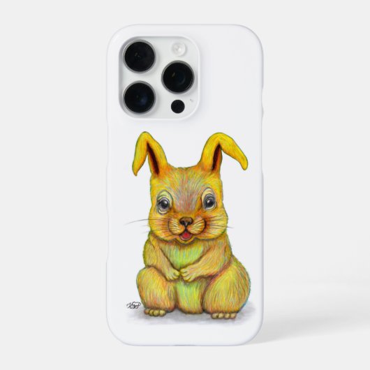 Coque iPhone 16 Pro Rabbit d'eau (Verso)