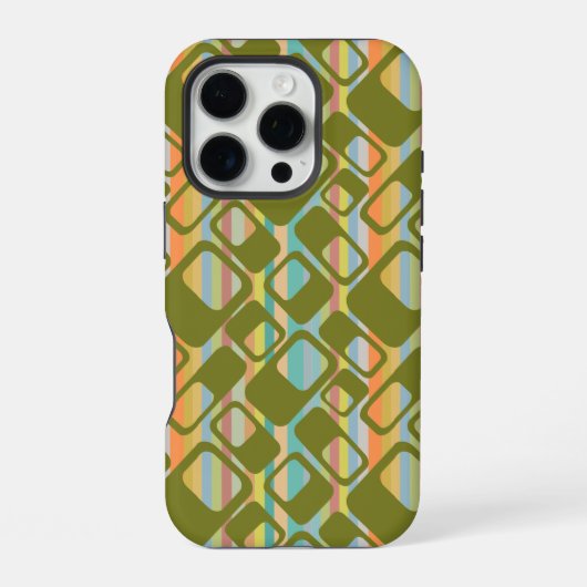 Coque iPhone 16 Pro Rayures MCM (Verso)