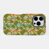 Coque iPhone 16 Pro Rayures MCM (Verso Horizontal)