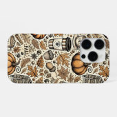 Coque iPhone 16 Pro Récolte d'automne (Verso Horizontal)
