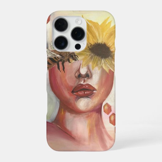 Coque iPhone 16 Pro Récolte de miel (Verso)