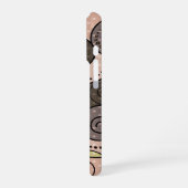 Coque iPhone 16 Pro Rétro, abstrait, spirales (Côté gauche)