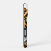 Coque iPhone 16 Pro "Roi de la Jungle Doré" (Côté droit)