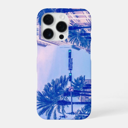 Coque iPhone 16 Pro Rue Bourbon (Verso)