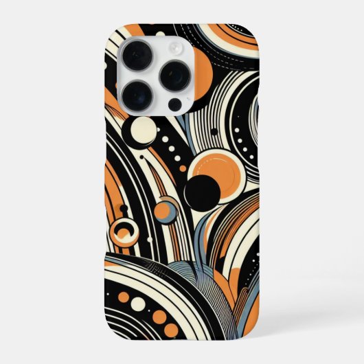 Coque iPhone 16 Pro Rythme Orbital (Verso)