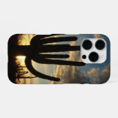 Coque iPhone 16 Pro Saguaro Sunset II Arizona Desert Landscape (Verso Horizontal)